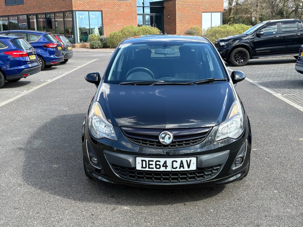 Vauxhall Corsa 1.4T 16V Black Edition Hatchback Black #2