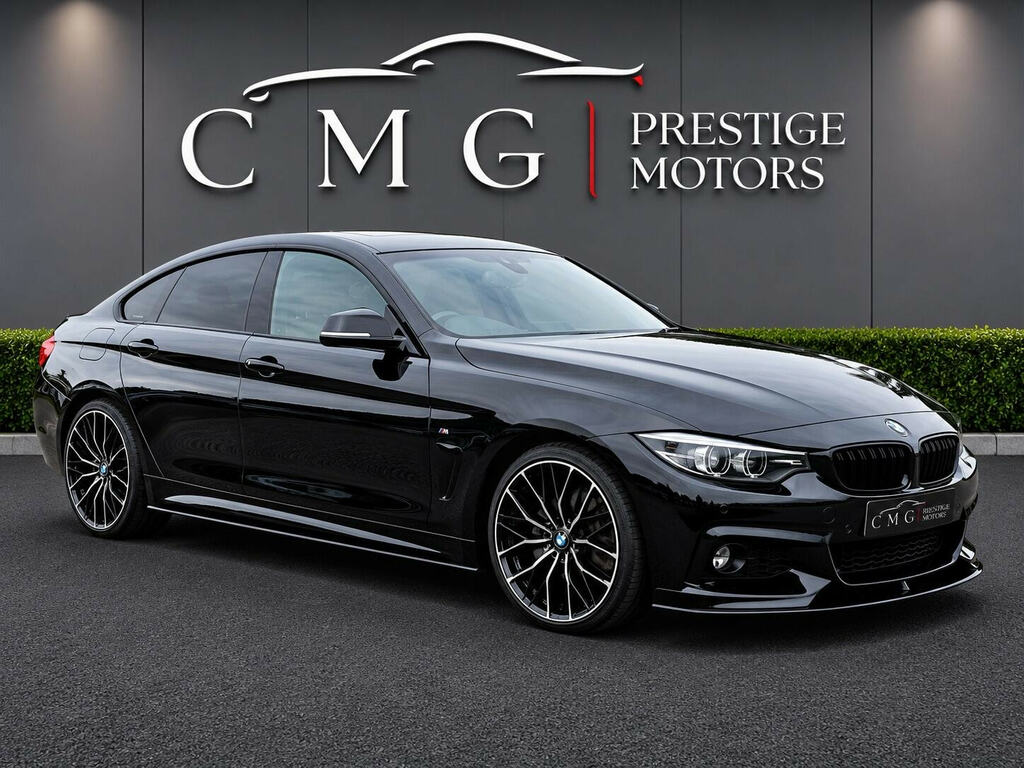 BMW 4 Series Gran Coupe 2.0 420D M Sport Euro 6 Ss LA18URC Black