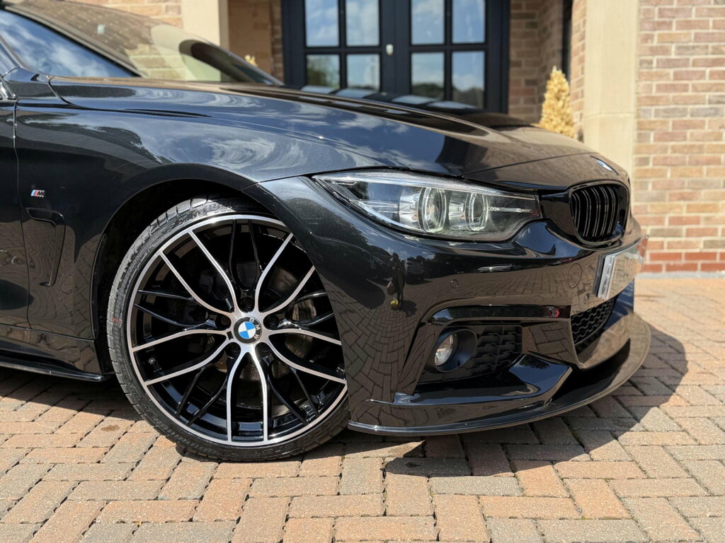 BMW 4 Series Gran Coupe 2.0 420D M Sport Euro 6 Ss LA18URC Black #6