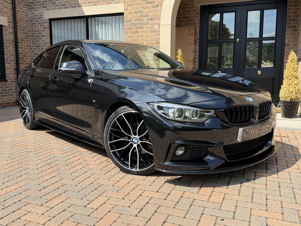 BMW 4 Series Gran Coupe 2.0 420D M Sport Euro 6 Ss LA18URC Black #2