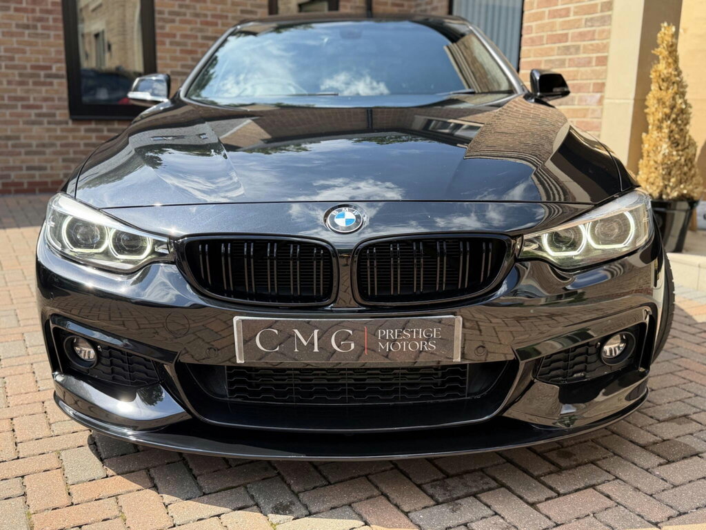 BMW 4 Series Gran Coupe 2.0 420D M Sport Euro 6 Ss LA18URC Black #3
