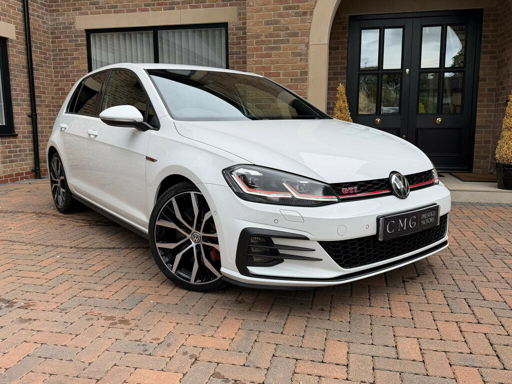 Volkswagen Golf 2.0 Tsi Gti Performance Dsg Euro 6 Ss WN18UBM White