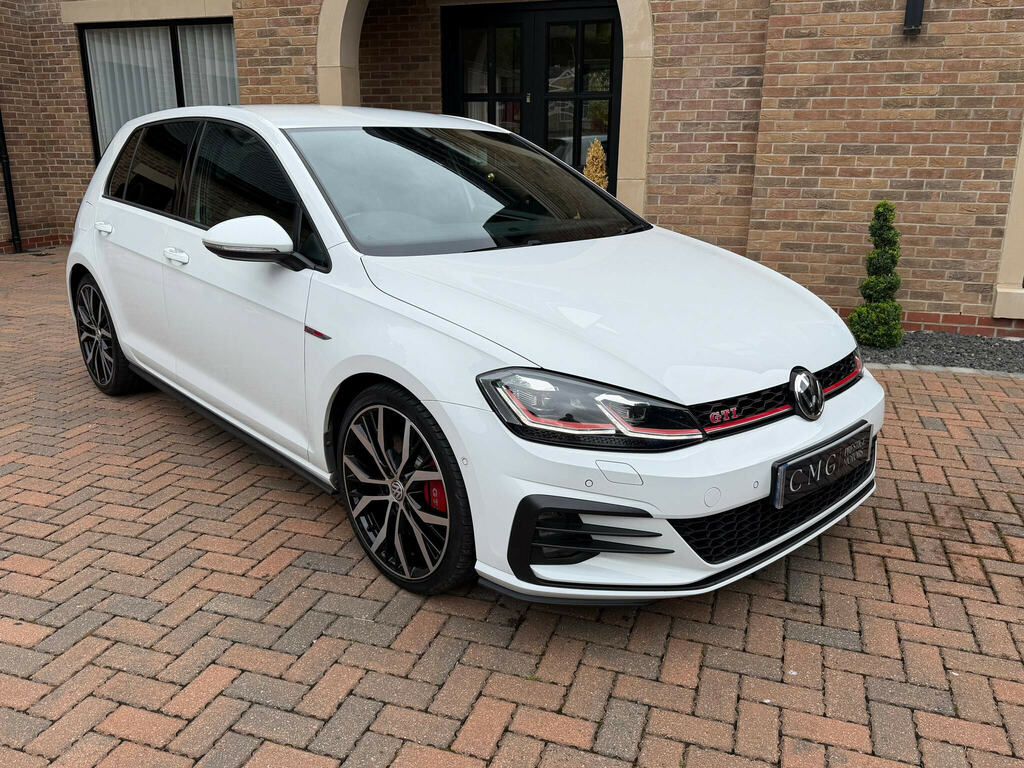 Volkswagen Golf 2.0 Tsi Gti Performance Dsg Euro 6 Ss WN18UBM White #2