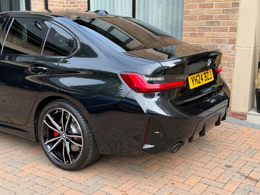 BMW 3 Series 2.0 320I M Sport Saloon Euro 6 S YH24BZJ Black #5