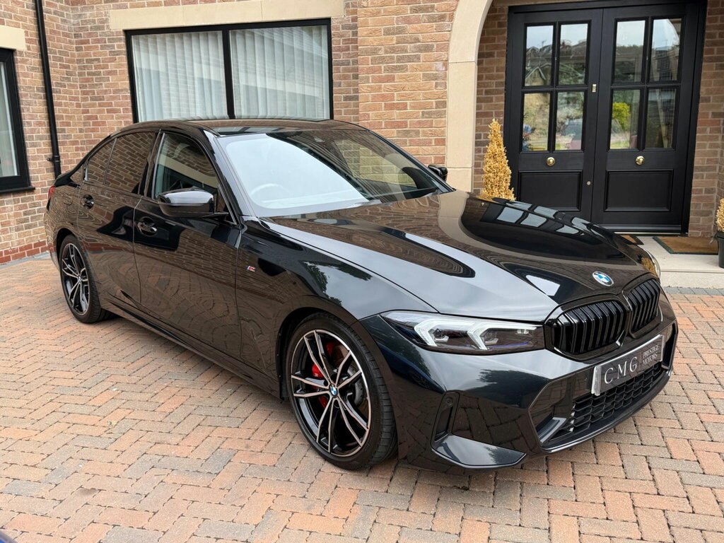 BMW 3 Series 2.0 320I M Sport Saloon Euro 6 S YH24BZJ Black #3