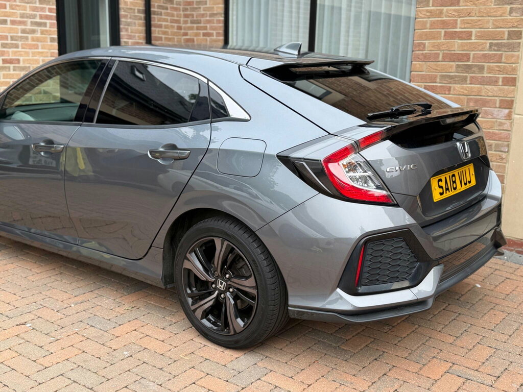 Honda Civic 1.6 I-dtec Sr Euro 6 Ss SA18VUJ Grey #4