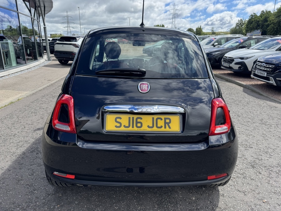Fiat 500 1.2 Pop Black #6