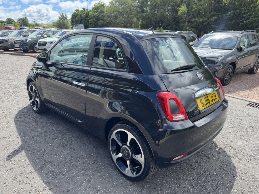 Fiat 500 1.2 Pop Black #5