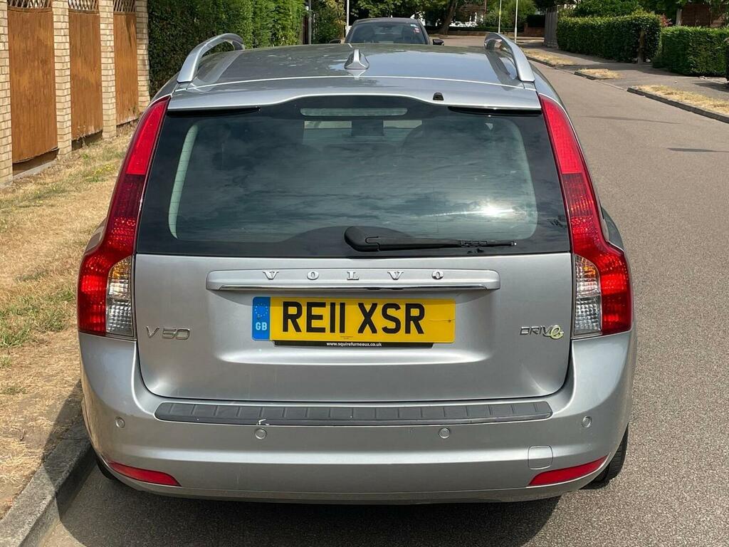 Volvo V50 1.6 D Drive Se Edition Silver #10