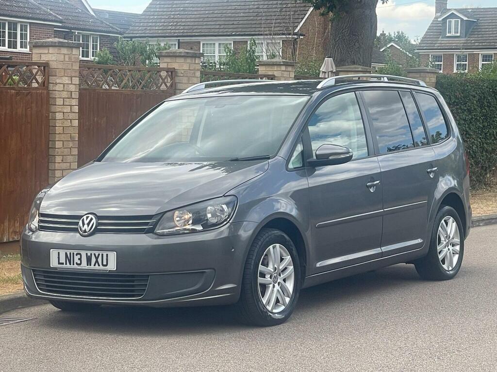 Volkswagen Touran 1.6 Tdi Se Euro 5 Grey #4