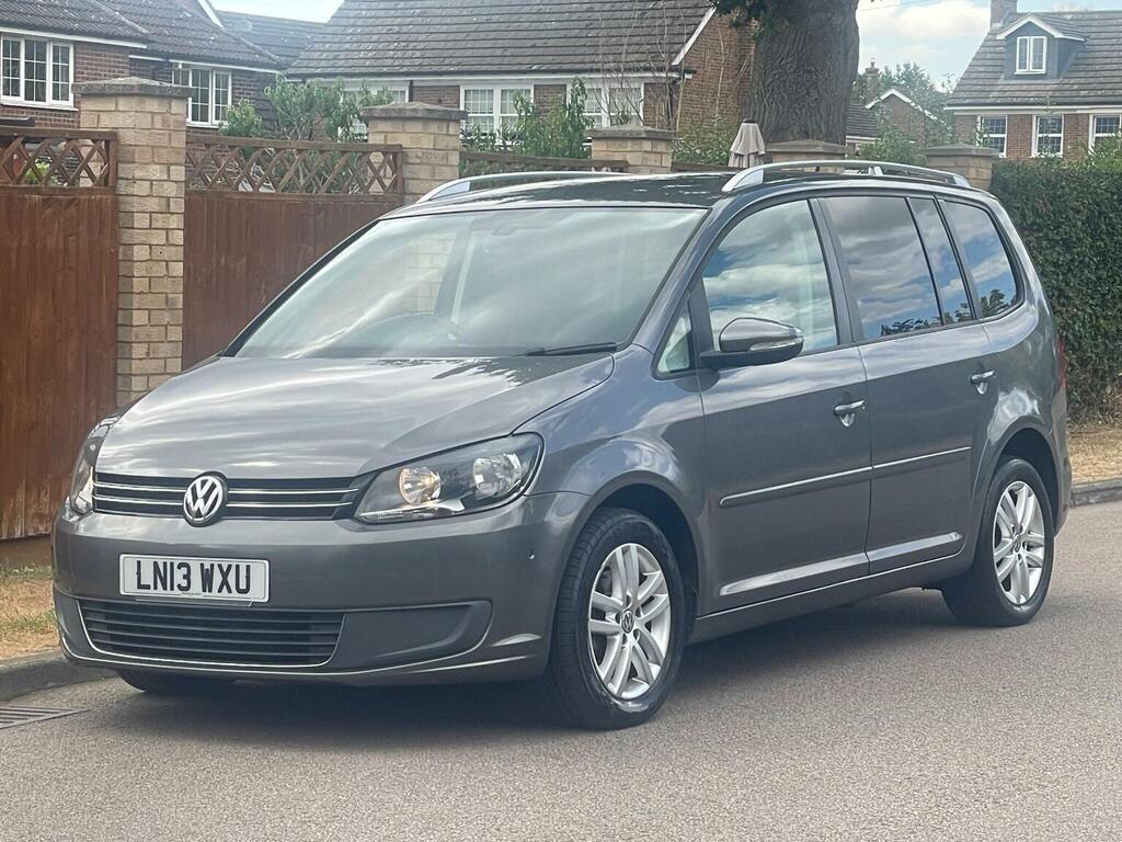 Volkswagen Touran 1.6 Tdi Se Euro 5 Grey #5