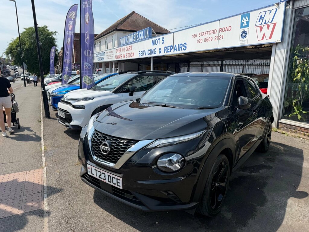 Nissan Juke 1.0 Dig-t Tekna Dct Euro 6 Ss Black