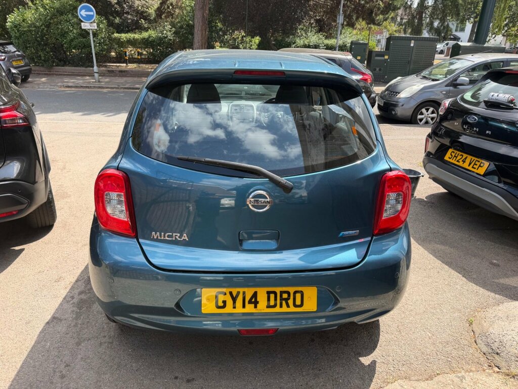 Nissan Micra 1.2 Acenta Euro 5 Blue #4