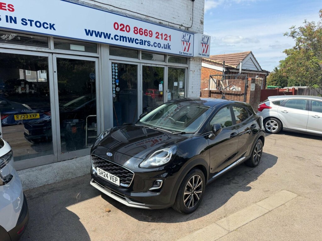 Ford Puma 1.0T Ecoboost Mhev Titanium Euro 6 Ss Black