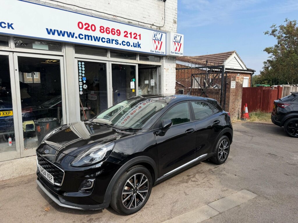 Ford Puma 1.0T Ecoboost Mhev Titanium Euro 6 Ss Black