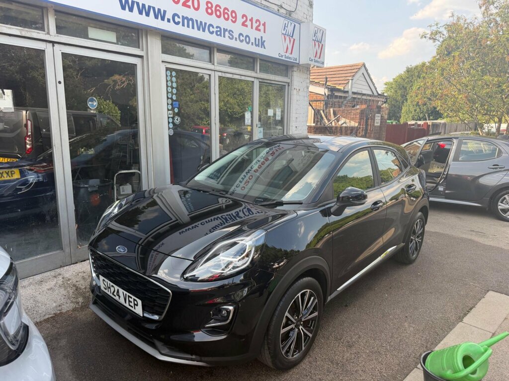 Ford Puma 1.0T Ecoboost Mhev Titanium Euro 6 Ss Black