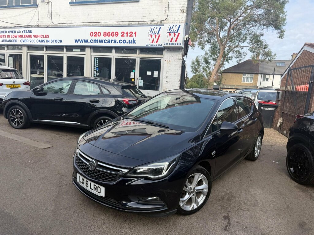 Vauxhall Astra 1.4I Turbo Sri Euro 6 LX18LRO Blue