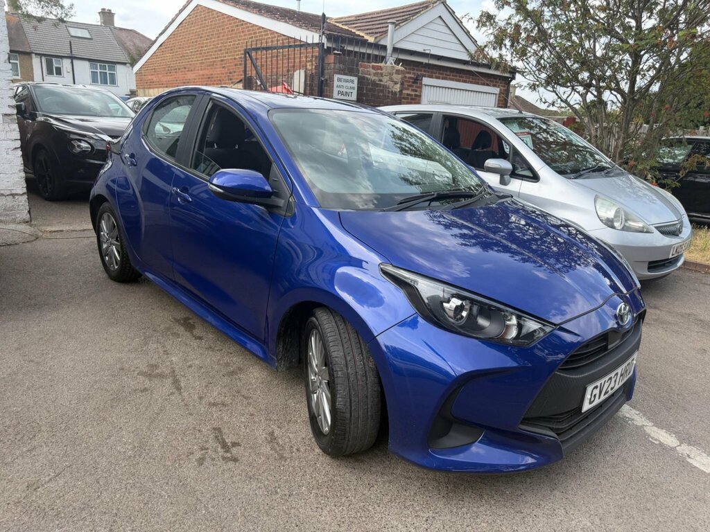 Toyota Yaris 1.5 Vvt-h Icon E-cvt Euro 6 Ss Blue #2