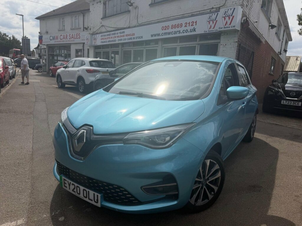 Renault Zoe R135 52Kwh Gt Line I, Rapid Charge Blue #3