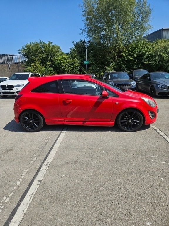 Vauxhall Corsa Sri Red #2