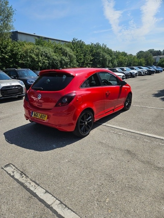 Vauxhall Corsa Sri Red #3