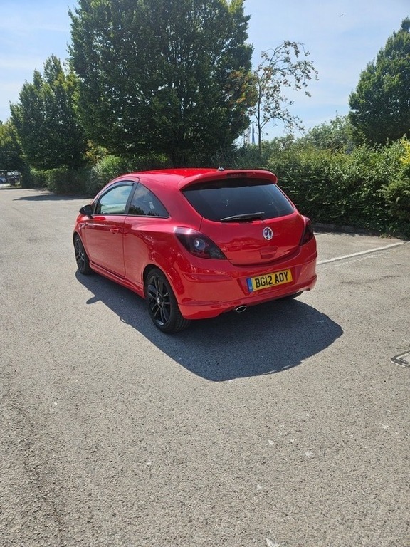 Vauxhall Corsa Sri Red #5