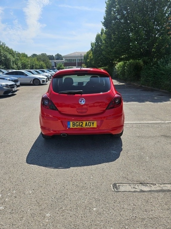 Vauxhall Corsa Sri Red #4