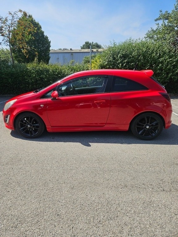 Vauxhall Corsa Sri Red #6