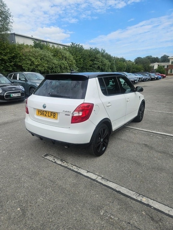 Skoda Fabia Monte Carlo Tsi YS62LFB White #5