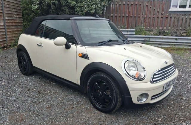 Mini Convertible 1.6 One Convertible Euro 5 98 P White #2