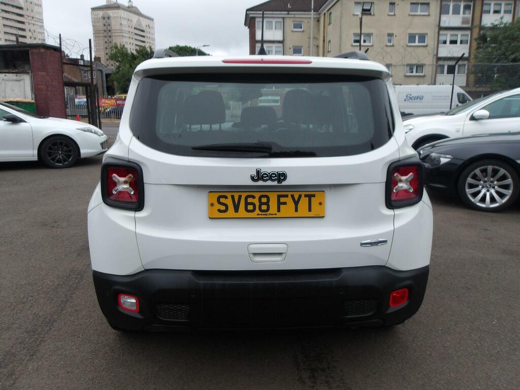 Jeep Renegade Longitude White #6