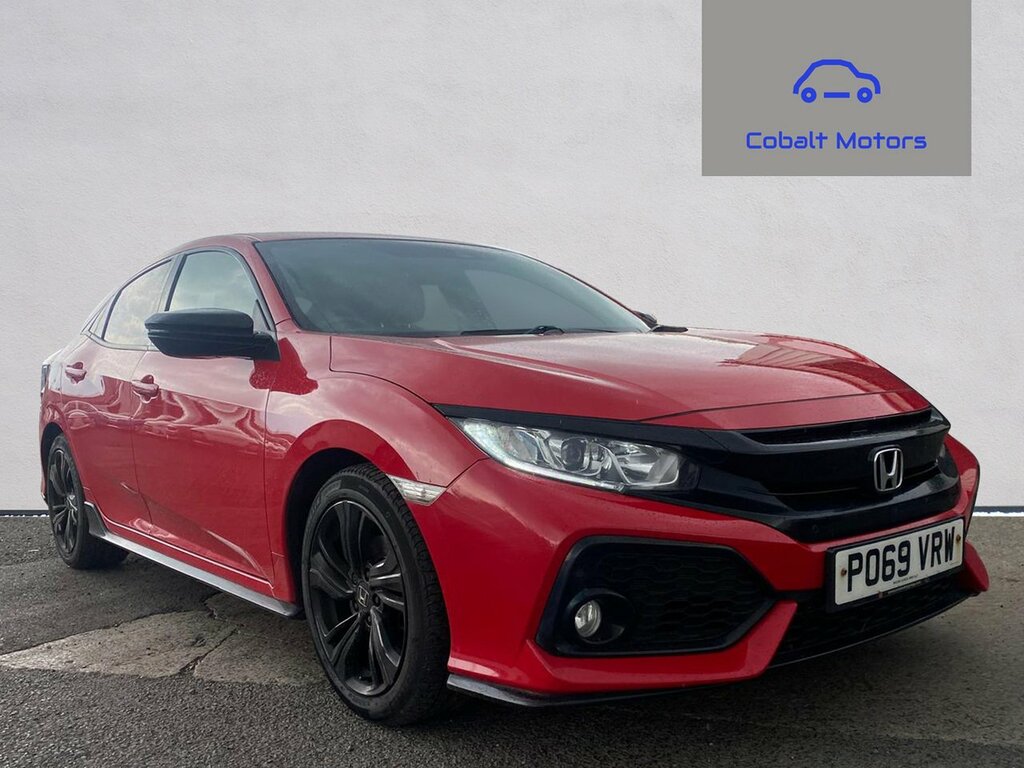 Honda Civic 1.0 Vtec Turbo Sport Line Hatchback Cvt Red