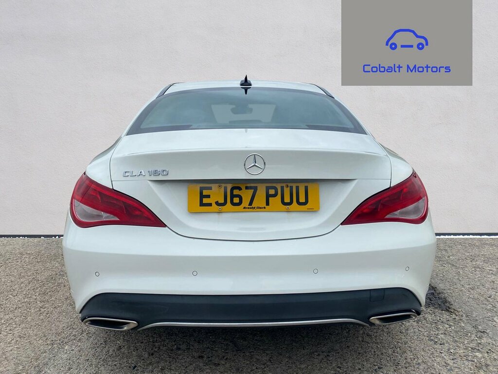 Mercedes-Benz CLA Class 1.6 Cla180 Sport Coupe Euro 6 S EJ67PUU White #4