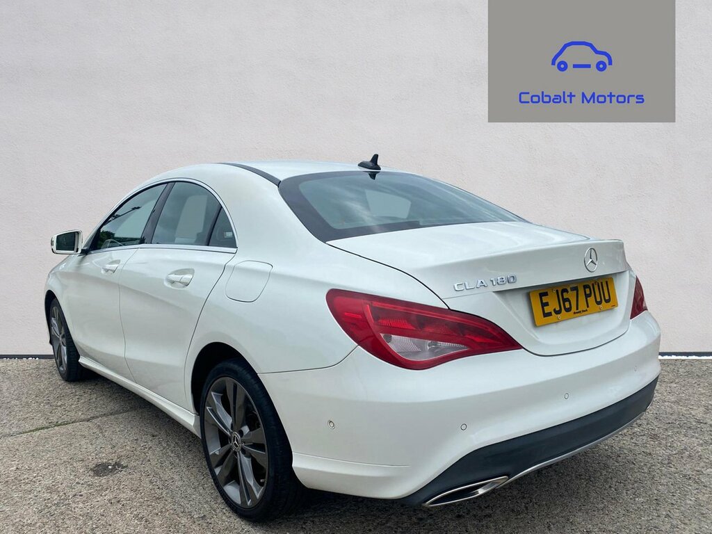 Mercedes-Benz CLA Class 1.6 Cla180 Sport Coupe Euro 6 S EJ67PUU White #5