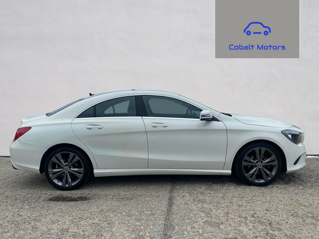 Mercedes-Benz CLA Class 1.6 Cla180 Sport Coupe Euro 6 S EJ67PUU White #2