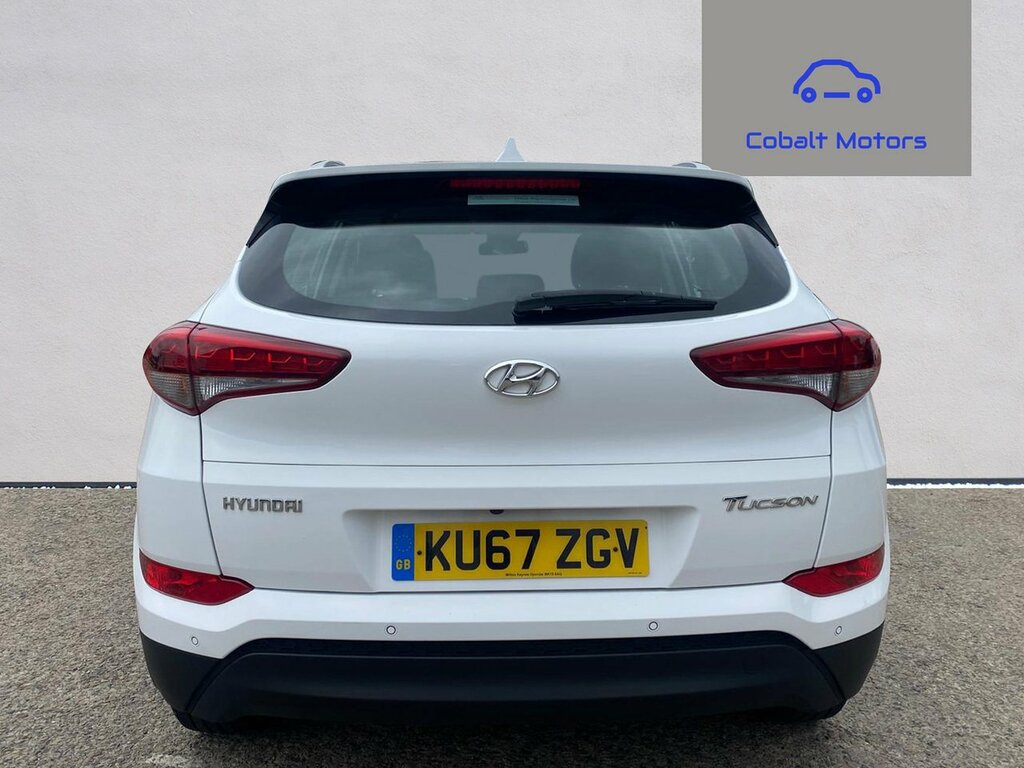 Hyundai Tucson 1.6 Gdi Blue Drive Se Nav Suv Eu White #2