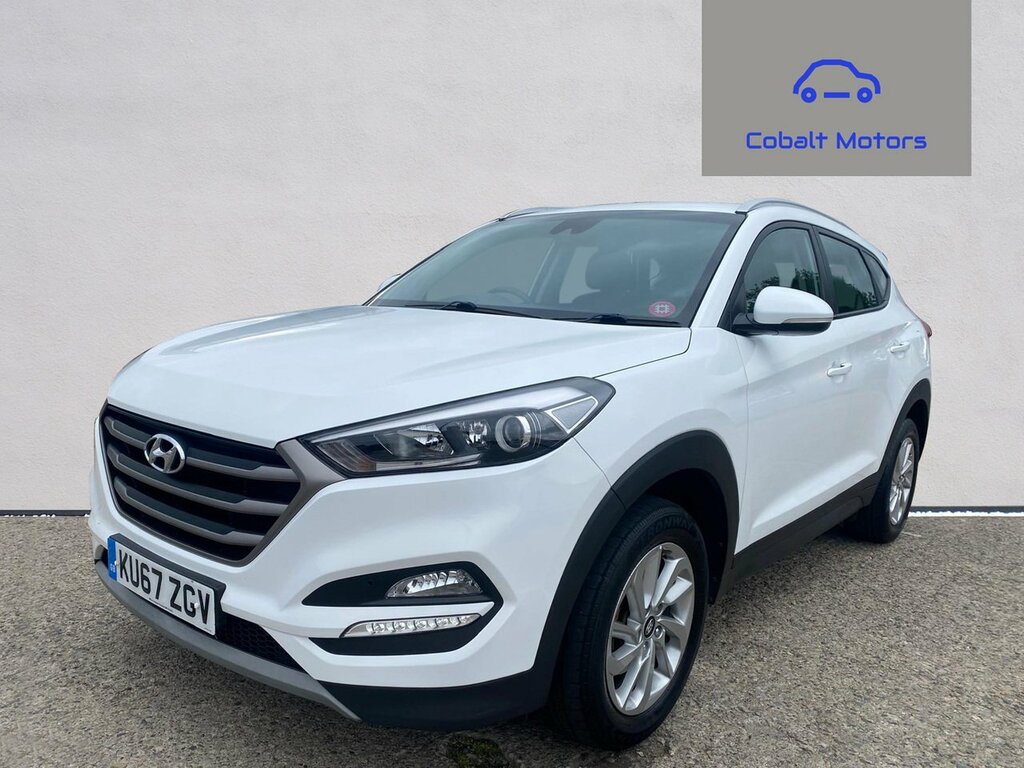 Hyundai Tucson 1.6 Gdi Blue Drive Se Nav Suv Eu White #6