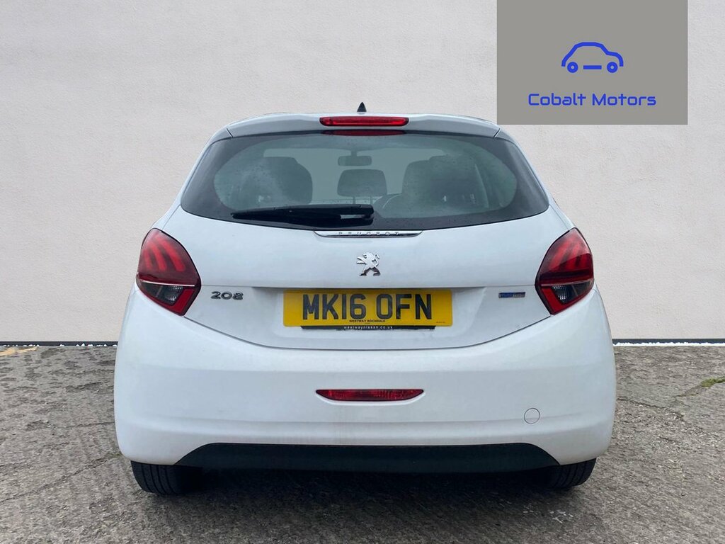 Peugeot 208 Puretech Access A C Hatchback White #4