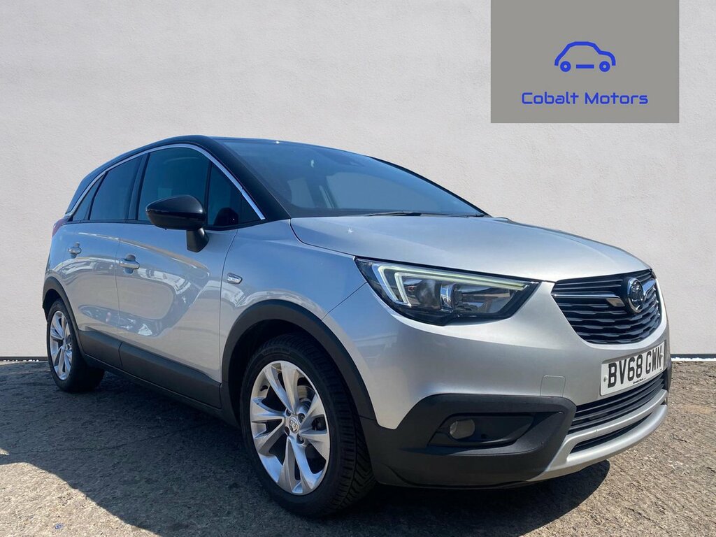 Vauxhall Crossland X 1.2 Tech Line Nav Suv Euro 6 83 Silver