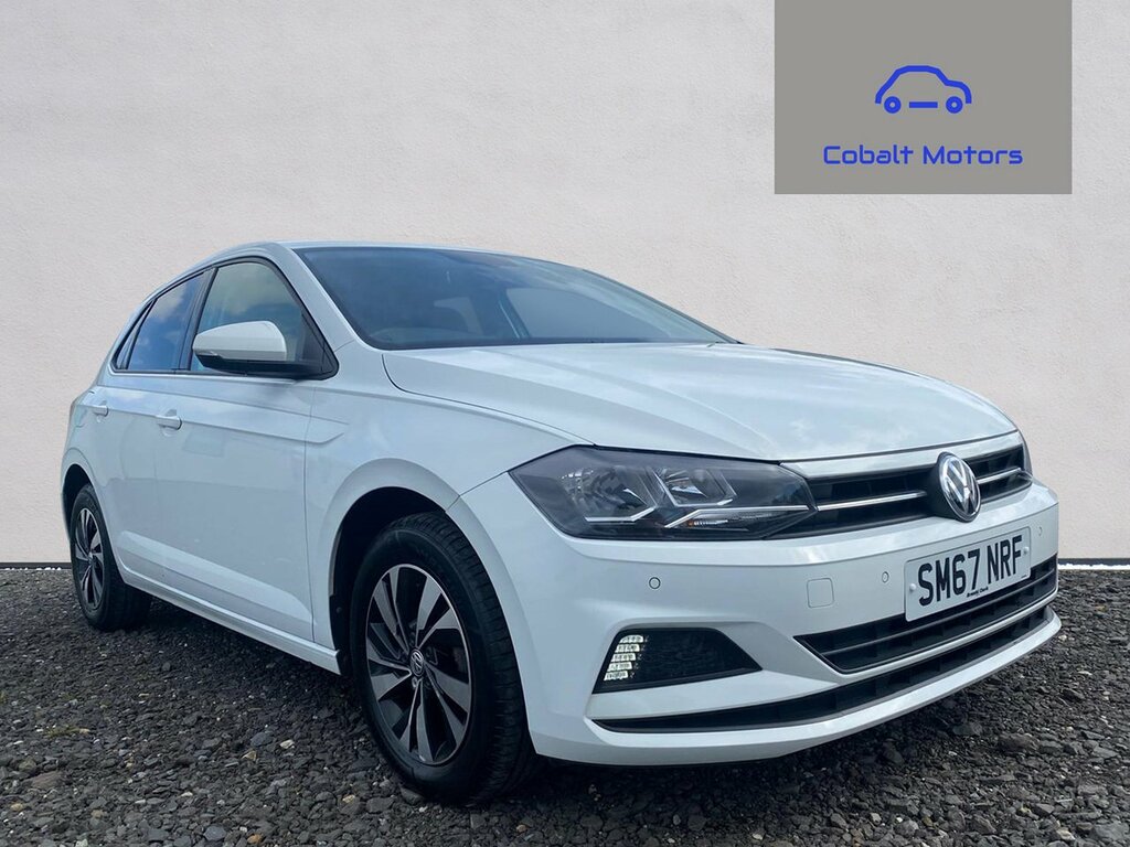 Volkswagen Polo 1.0 Tsi Se Hatchback Euro 6 S S SM67NRF White