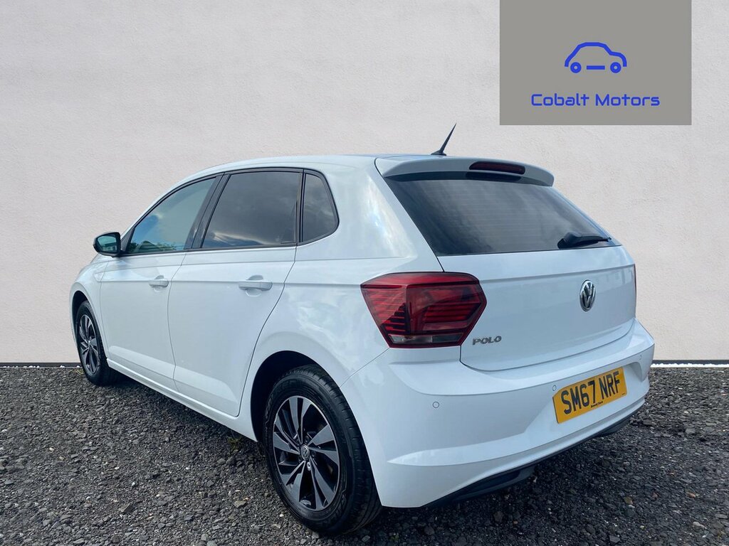 Volkswagen Polo 1.0 Tsi Se Hatchback Euro 6 S S SM67NRF White #4
