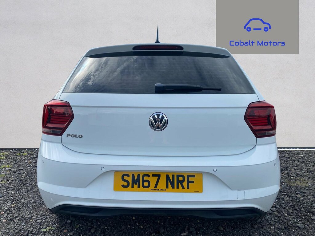Volkswagen Polo 1.0 Tsi Se Hatchback Euro 6 S S SM67NRF White #5