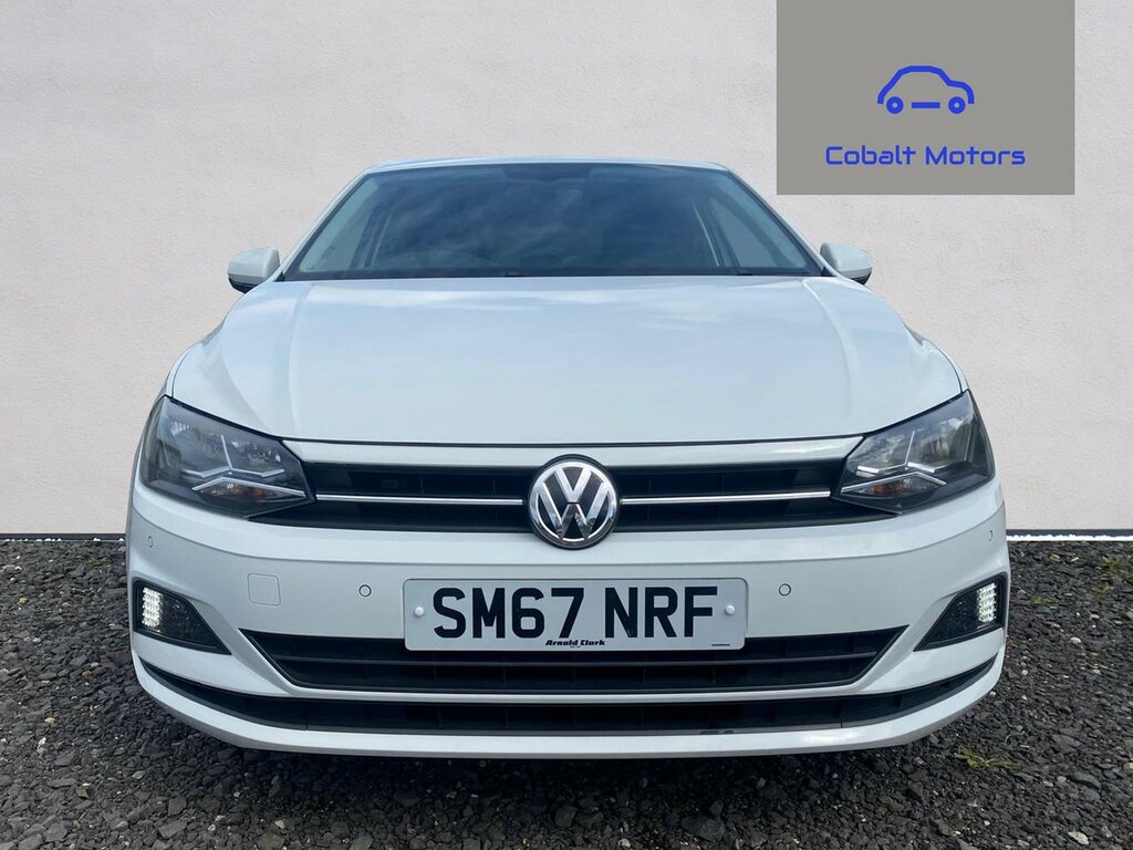 Volkswagen Polo 1.0 Tsi Se Hatchback Euro 6 S S SM67NRF White #3
