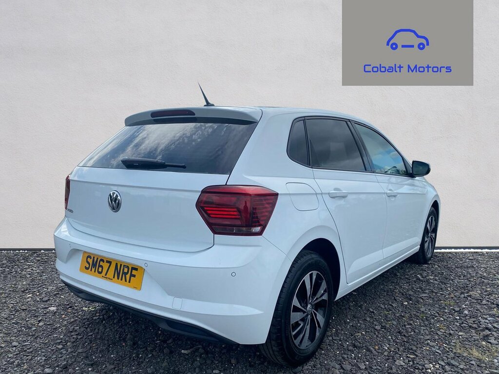 Volkswagen Polo 1.0 Tsi Se Hatchback Euro 6 S S SM67NRF White #6