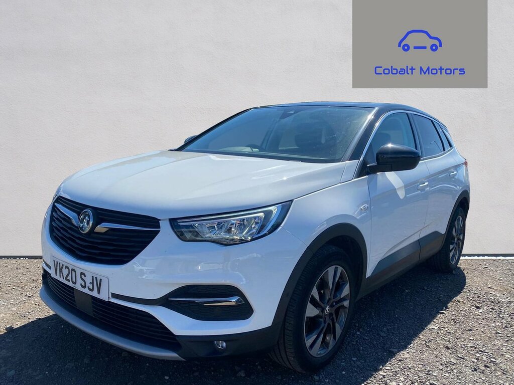 Vauxhall Grandland X 1.2 Turbo Sri Nav Suv Euro 6 S VK20SJV White #2