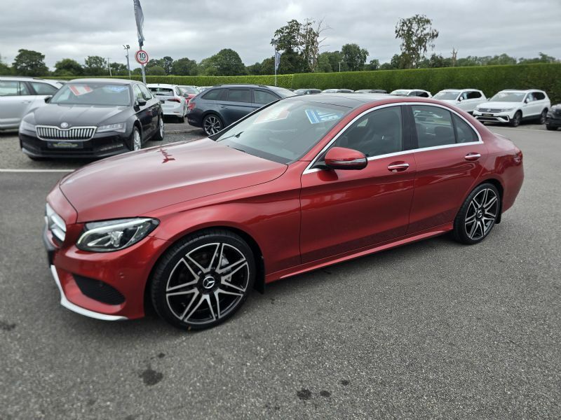 Mercedes-Benz C Class 2.0 Amg Line Premium KJI875 Red #2