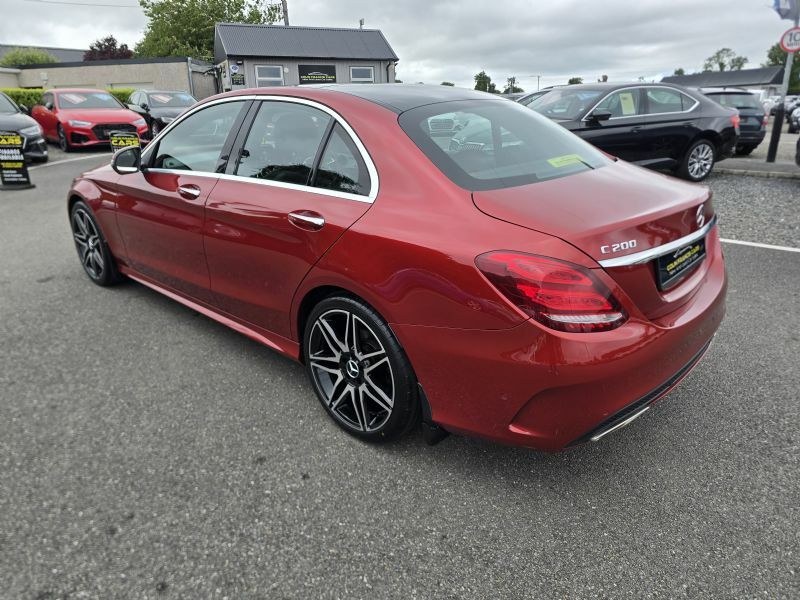 Mercedes-Benz C Class 2.0 Amg Line Premium KJI875 Red #3