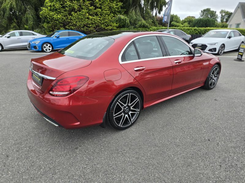 Mercedes-Benz C Class 2.0 Amg Line Premium KJI875 Red #5