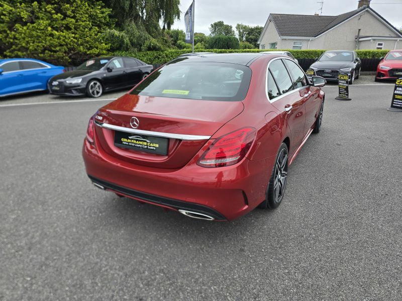 Mercedes-Benz C Class 2.0 Amg Line Premium KJI875 Red #4