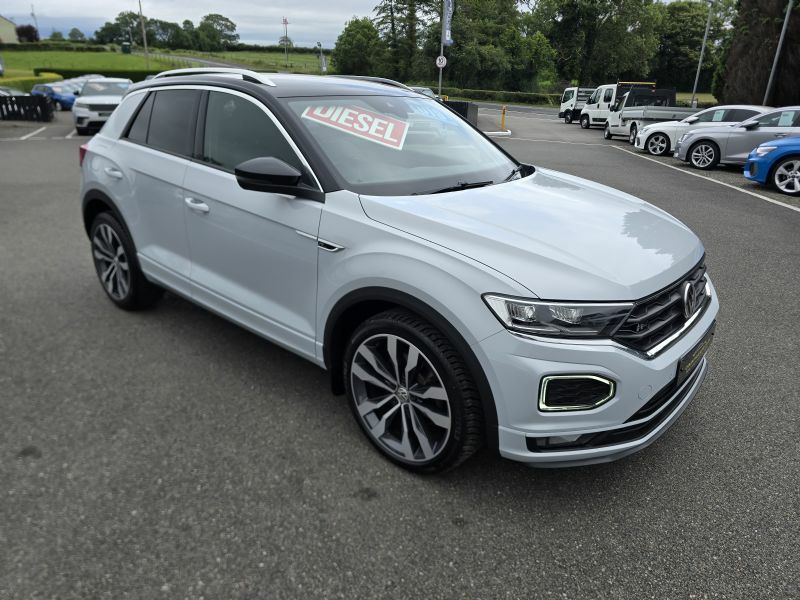 Volkswagen T-Roc 2.0Tdi R SB19UAA White #6